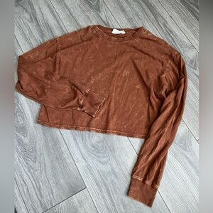 Cropped long sleeve